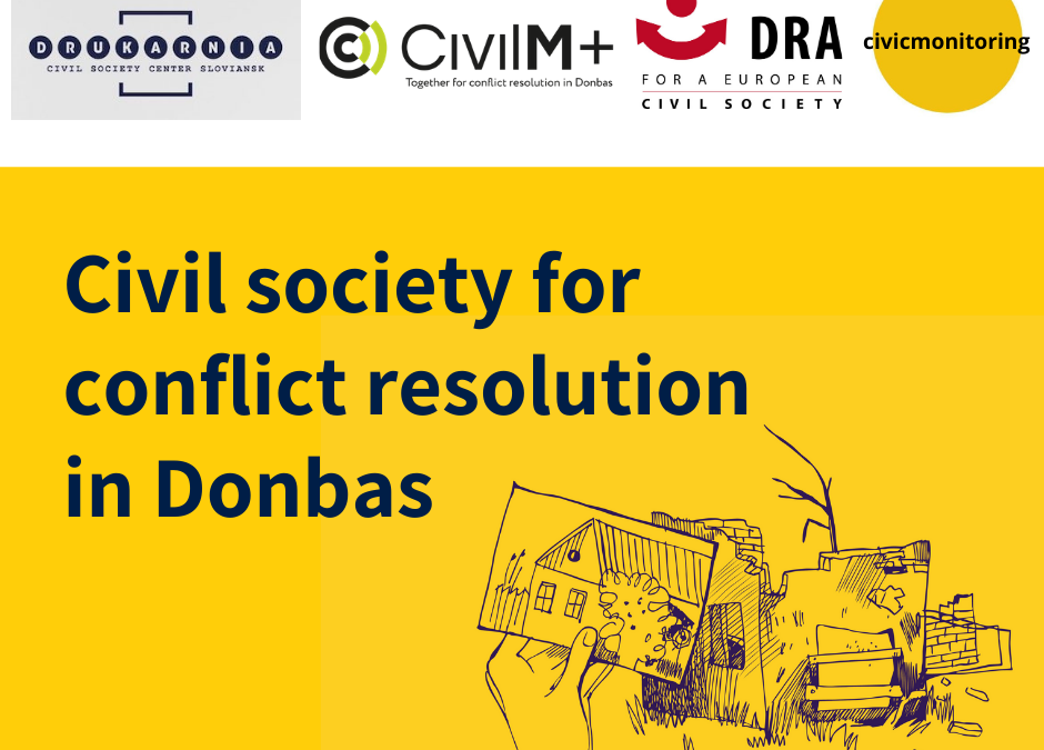 Dialogue for understanding and justice: European NGOs working together for conflict resolution in Donbas